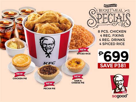 kfc prices for buckets of chicken